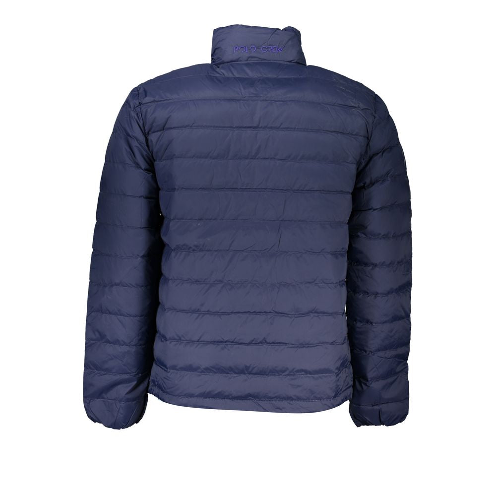 Blu Poliammide Men's Jacket
