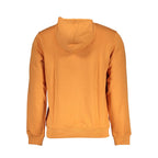Orange Cotton Men's Sweatshirt