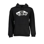 Nero Cotton Men Hooded Sweatshirt