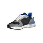 Grigio Polyurethane Men Sneaker