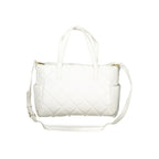 White Polyurethane Women's Bag