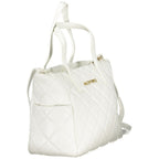 White Polyurethane Women's Bag