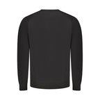 Black Wool Mens Sweater