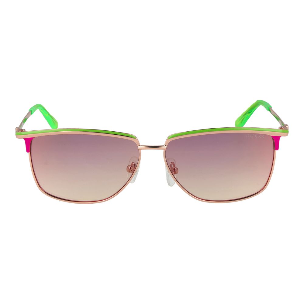 Bicolor Metal Sunglasses