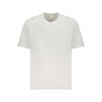 White Cotton Mens T-Shirt