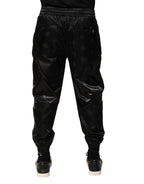 Black Logo DG Print Men Jogger Sweatpants Pants