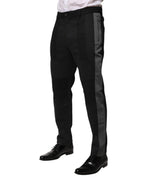 Black Gray Cotton Dress Formal Trouser Pants