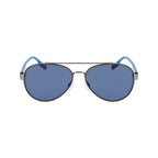 Gray Metal Sunglasses