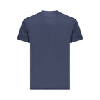 Blue Cotton Men's T-Shirt