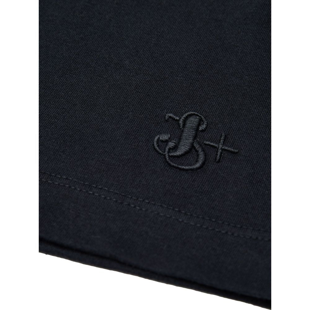 Black Cotton T-Shirt