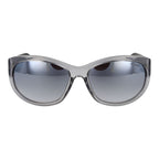 Gray Stainless Steel Sunglasses
