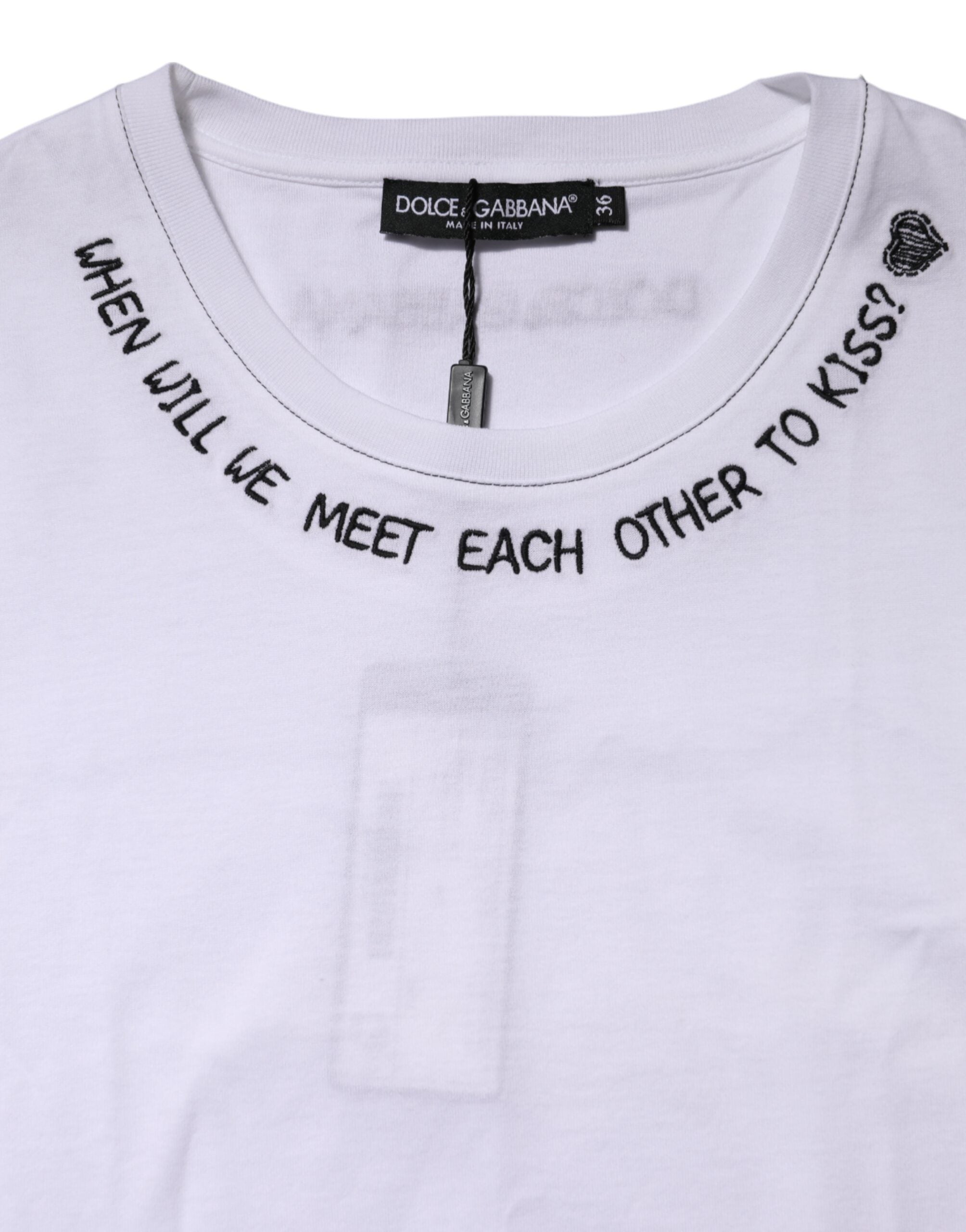 White Cotton Sleeveless Printed Tank T-shirt