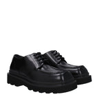 Black Leather Oxfords And Derbies