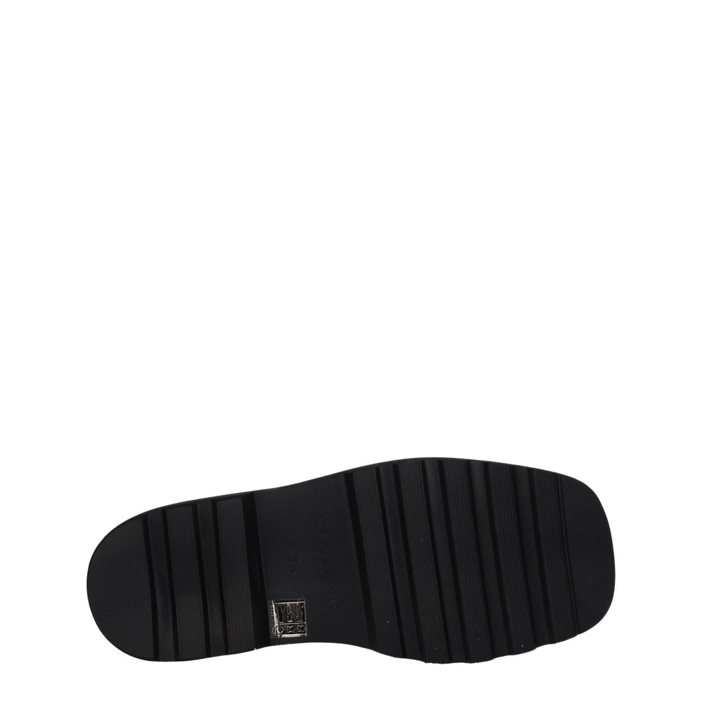 Black Leather Oxfords And Derbies