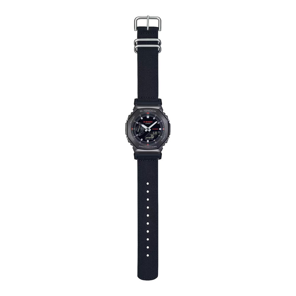 Black Fabric Sport Watch