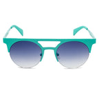 Blue Metal Sunglasses