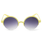 Bicolor Metal Sunglasses