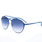 Blue Metal Sunglasses