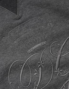 Gray DG Logo Embroidered Pullover Sweater