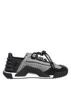 Black Gray NS1 Low Top Sneakers Shoes