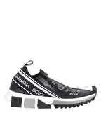 Black White Sorrento Low Top Sneakers Shoes