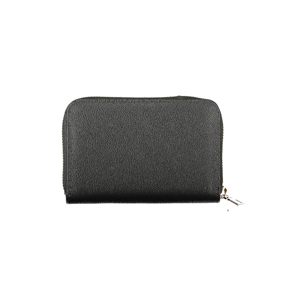 Nero Poliuretano Women Wallet