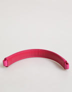 Pink Embellished Leather Bag Handle Women Shoulder Strap