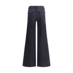 Black Cotton Jeans Denim