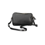 Black Polyurethane Women's Camera Bag