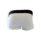 White Cotton Men Boxer