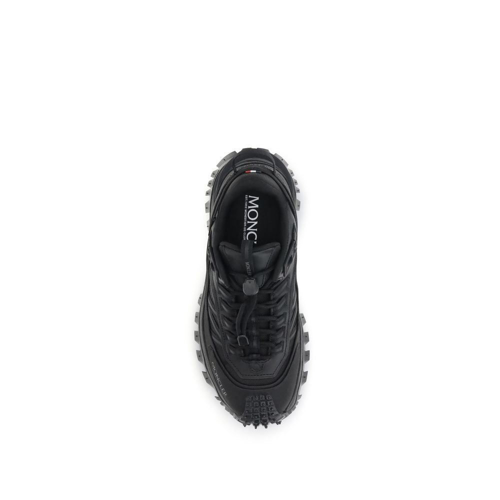 Black Calf Leather Bos Taurus Athletic Sneakers