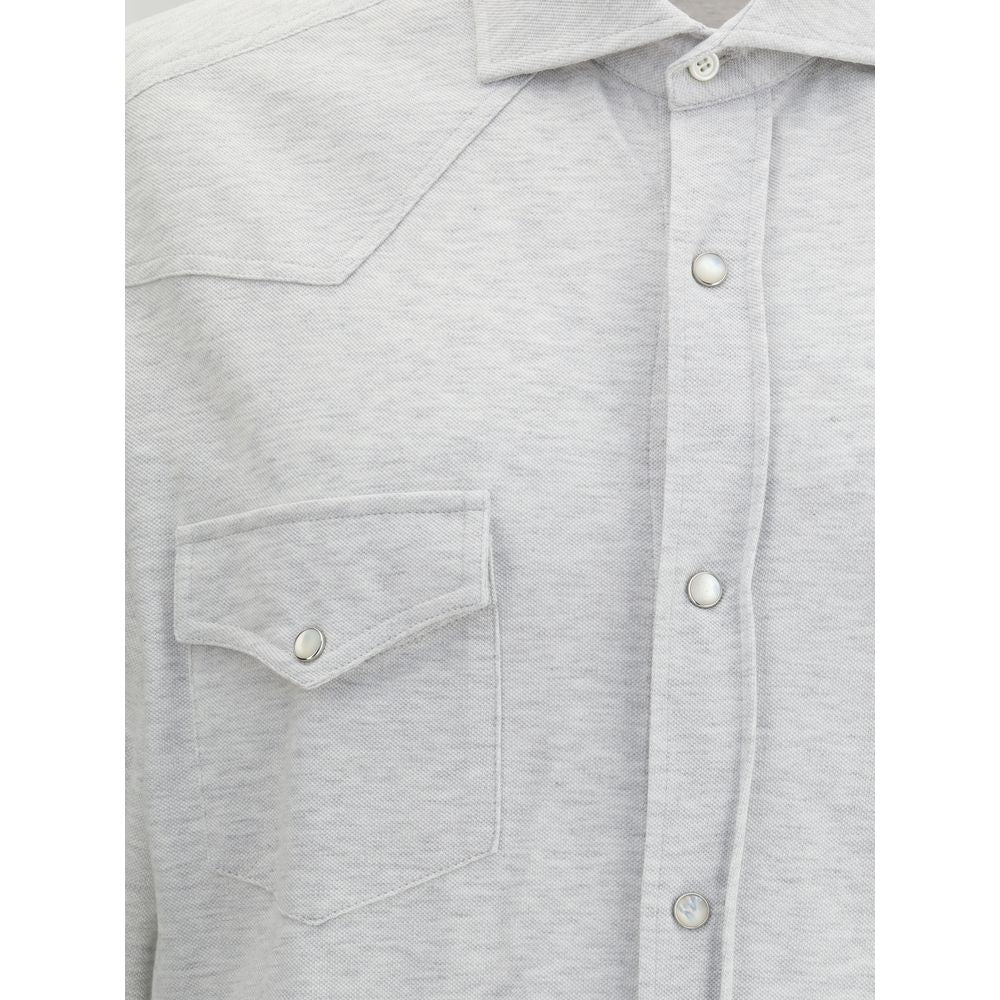 Gray Cotton Shirt