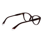 Burgundy Plastic Glasses (Frames)
