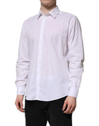 White Cotton STAFF Long Sleeves Forma Shirt