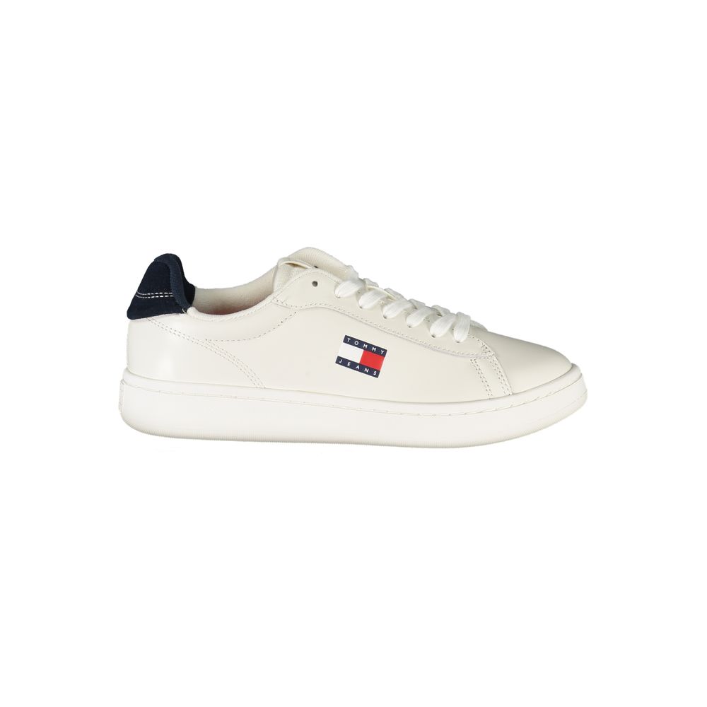 Bianco Polyurethane Women Sneaker