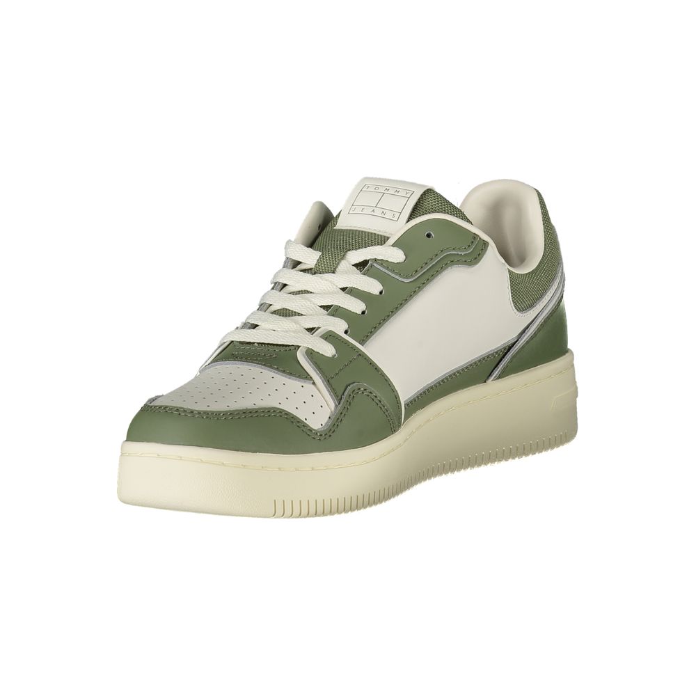 Verde Poliuretano Men Sneaker