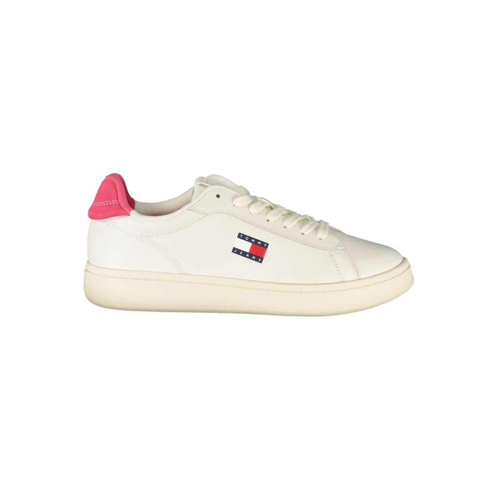 Bianco Polyurethane Women Sneaker