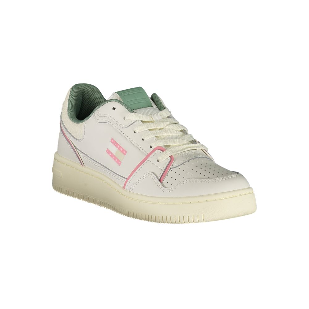 Bianco Poliuretano Donna Sneaker