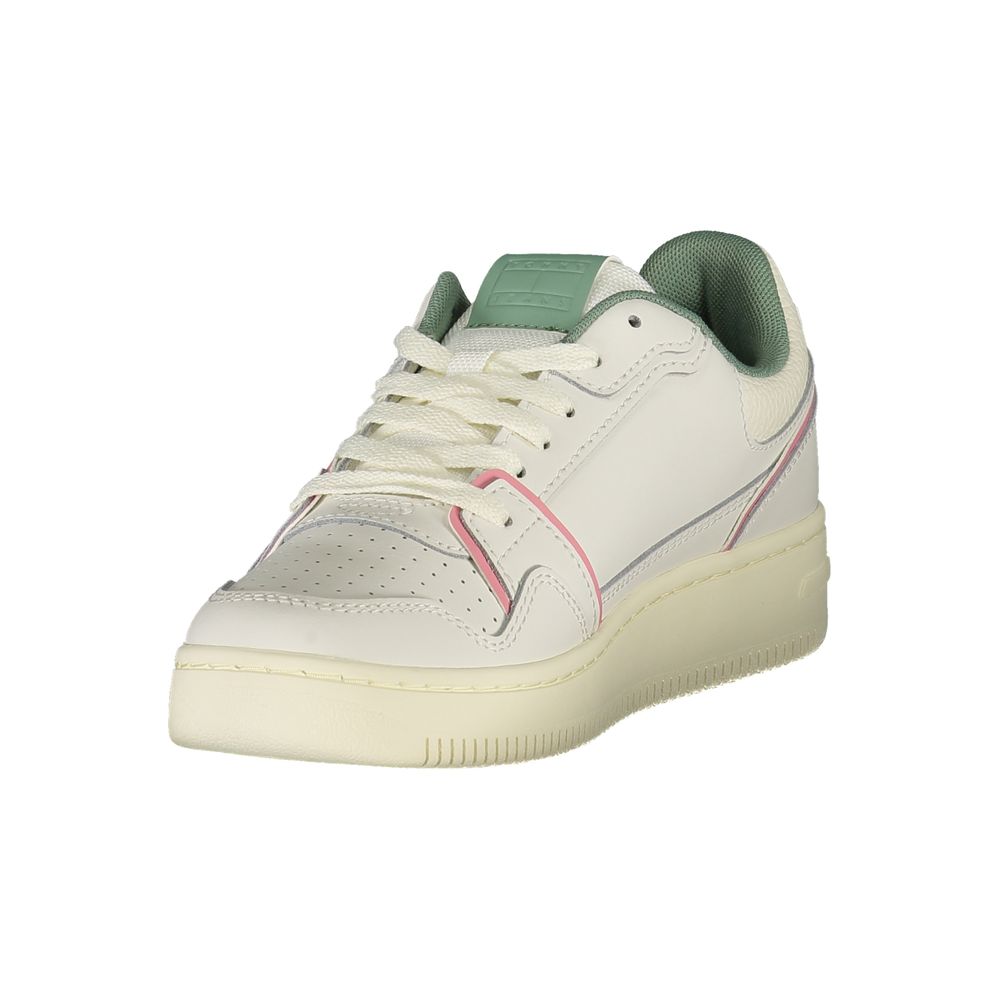 Bianco Poliuretano Donna Sneaker