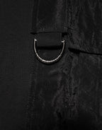 Black Cotton Embroidered DG Logo Pocket T-shirt