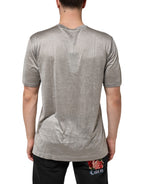 Beige Hazelnut Cotton Shortsleeve Shirt T-shirt