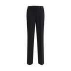 Black Wool Oves Aries Pants