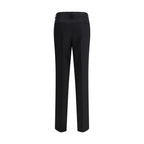 Black Wool Oves Aries Pants