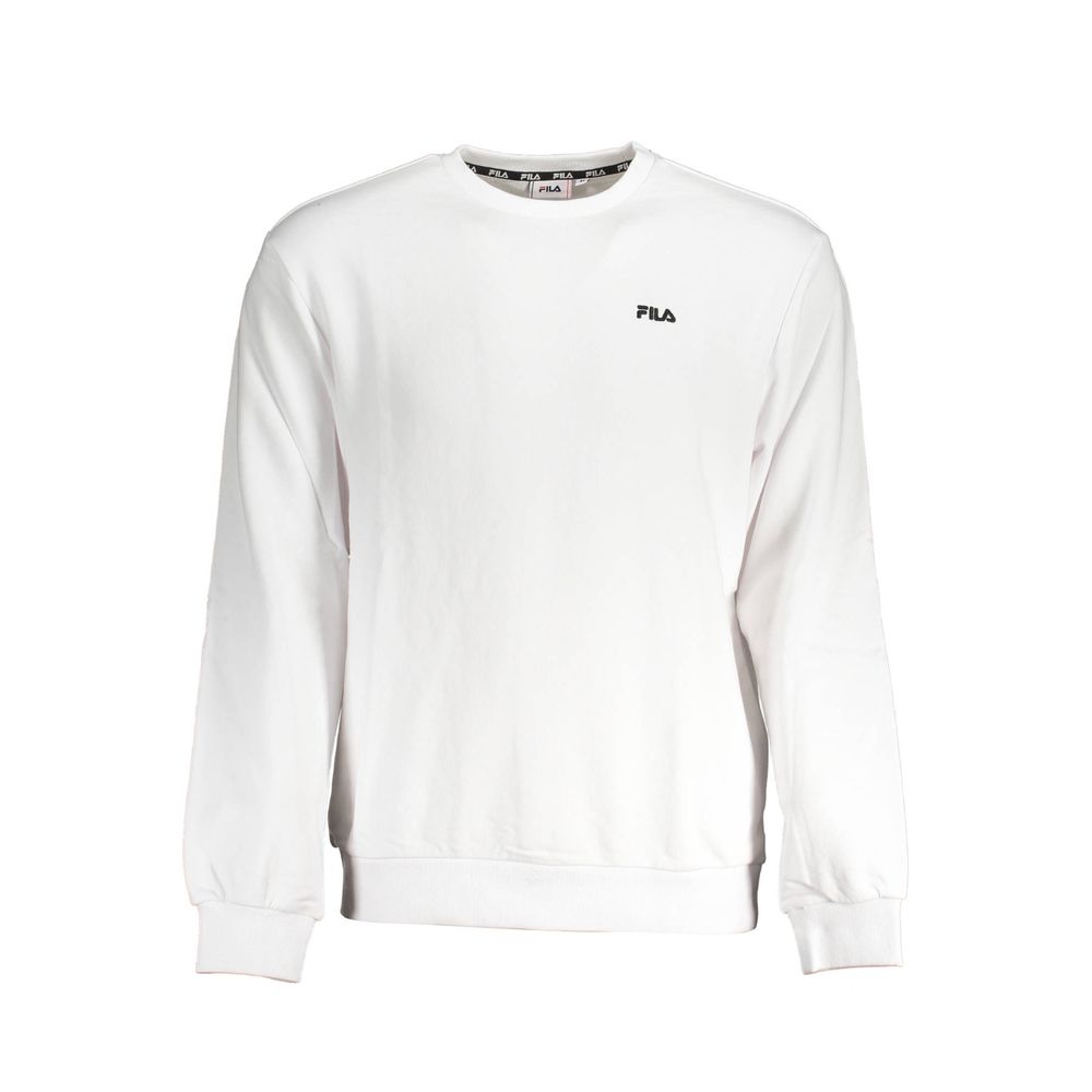 Bianco Cotton Men Sweatshirt