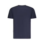 Blue Cotton Men's T-Shirt