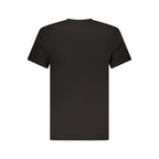 Black Cotton Men's T-Shirt