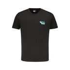 Black Cotton Men's T-Shirt