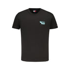 Black Cotton Men's T-Shirt