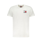 White Cotton Men's T-Shirt