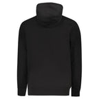 Black Cotton Men Sweatshirt